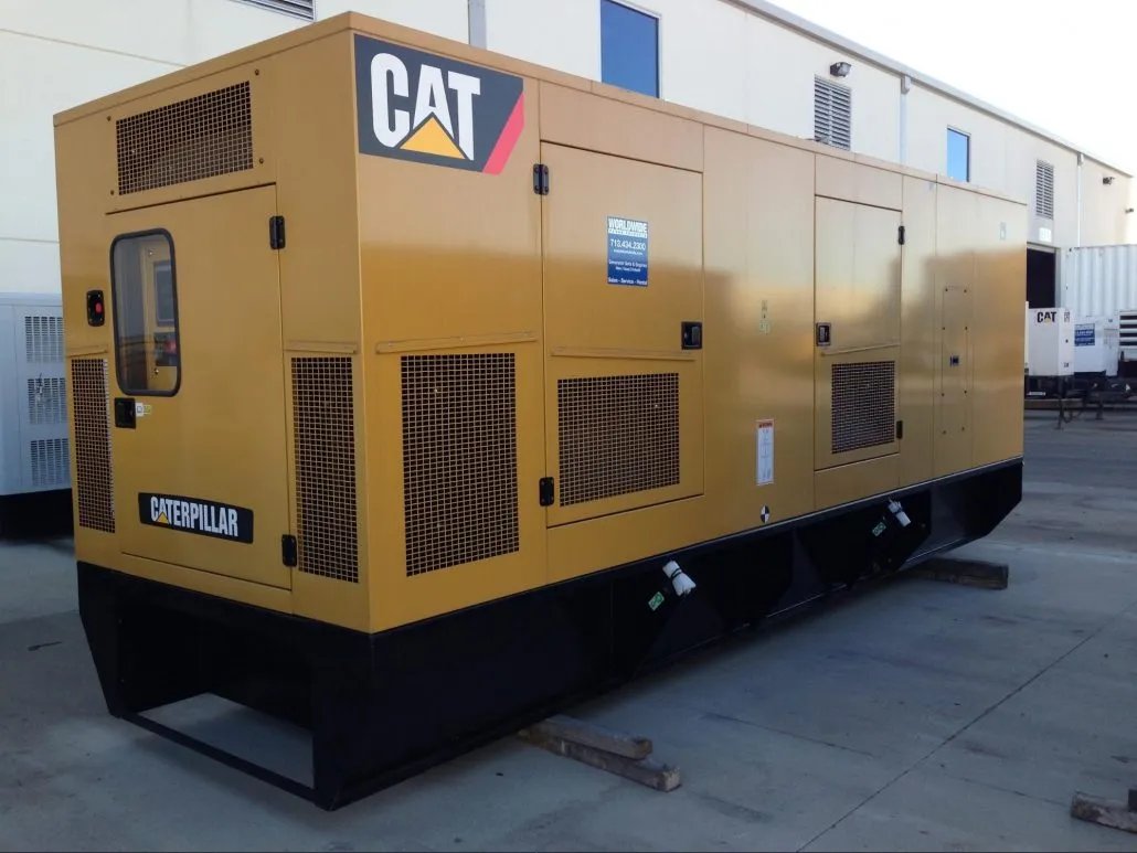 CAT enclosed generator