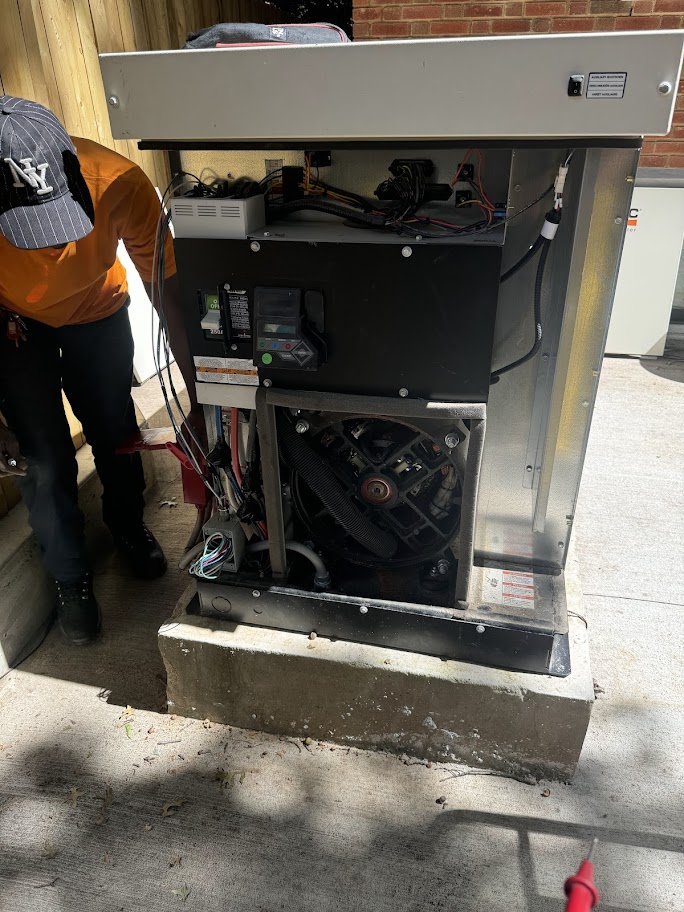 On-site generator repair